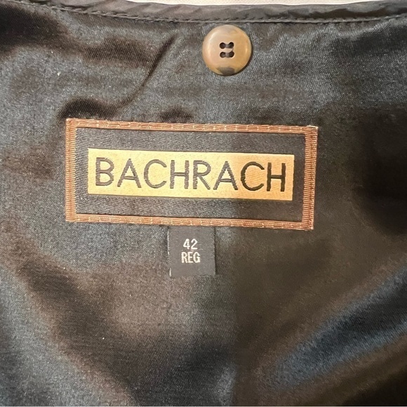 Bachrach Trench Coat Rain Coat Over Coat Removable Liner Sz 42R EUC No‎ Belt - Picture 11 of 14